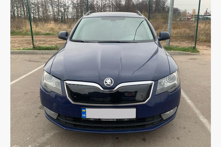 Skoda Superb 2009-2015 Winterabdeckung für Kühlergrill (Oben, 2013-2015) Image