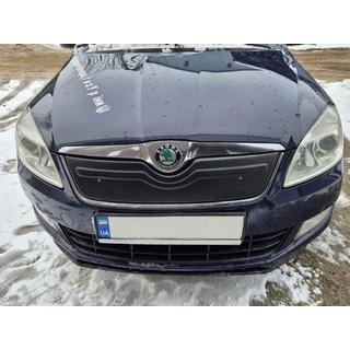 Winterabdeckung für Kühlergrill (2010+, oben) Skoda Roomster 2006-2015 Foto 3