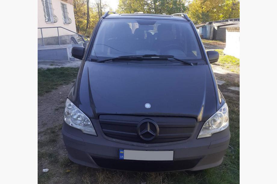 Mercedes Vito W639 2004-2014 Winterabdeckung für Kühlergrill V2 (2010-2015) Matt Image