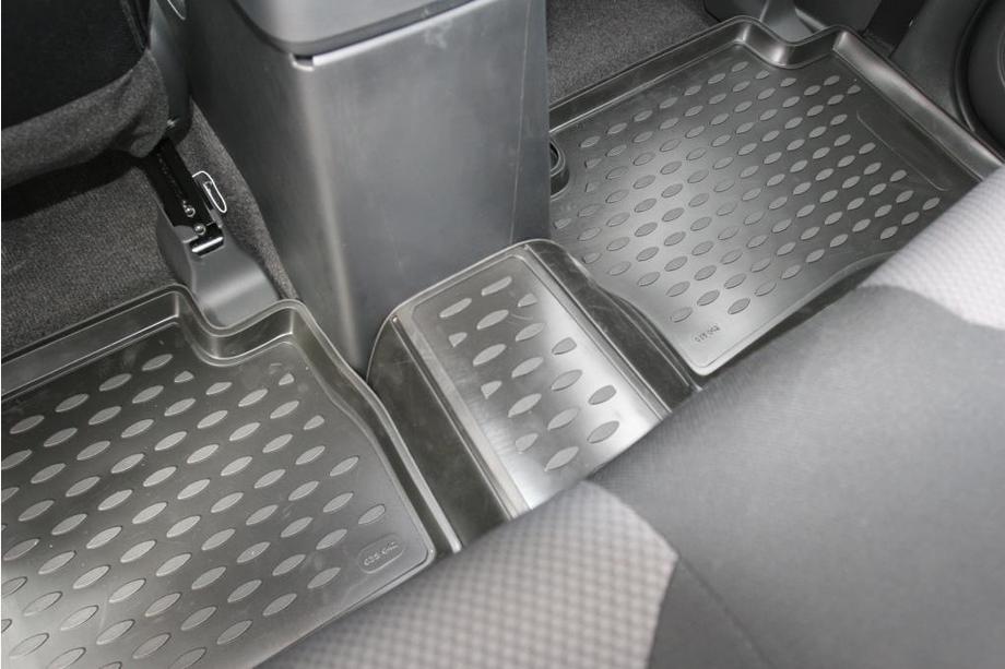 Mitsubishi L200 2015-2024 3D Gummimatten für Innenraum (4 Stk, Novline) Budgetausstattung Foto 2
