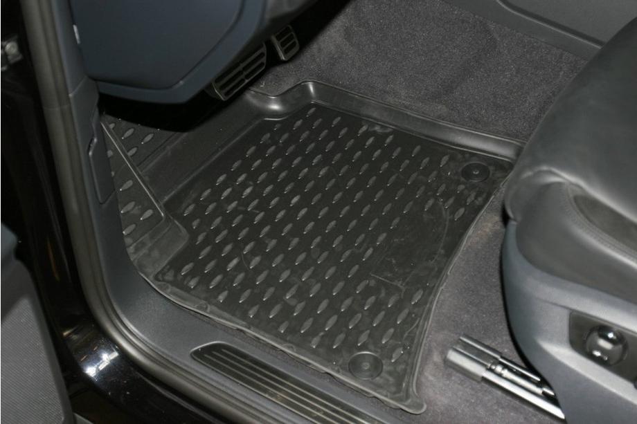 Volkswagen Touareg 2010-2018 3D Gummimatten für Innenraum (4 Stk, Novline) mit 2-Zonen-Klimaautomatik Foto 2