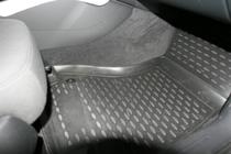 Audi A4 B8 2007-2015 Gummimatten Innenraum (4 Stk, Novline) Automatikgetriebe Foto 4