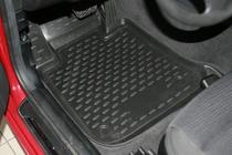 BMW 1 Series E81/E82/E87/E88 2004-2011 Gummimatten Innenraum (4 Stk, Novline) 3D Foto 2