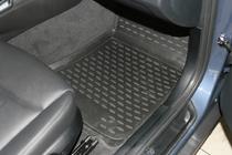 BMW X1 E84 2009-2015 Gummimatten für den Innenraum (4 Stk, Novline) Foto 4