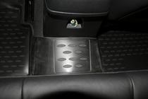 BMW X1 E84 2009-2015 Gummimatten für den Innenraum (4 Stk, Novline) Foto 5