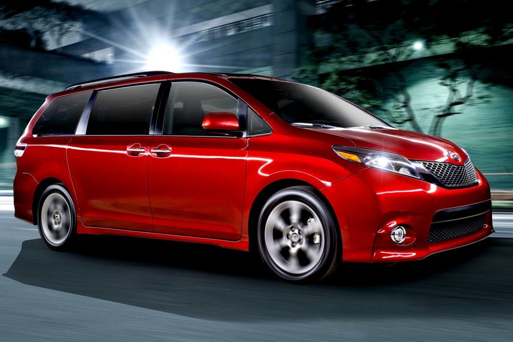 Übersicht der aktualisierten Full-size-Minivan Toyota Sienna