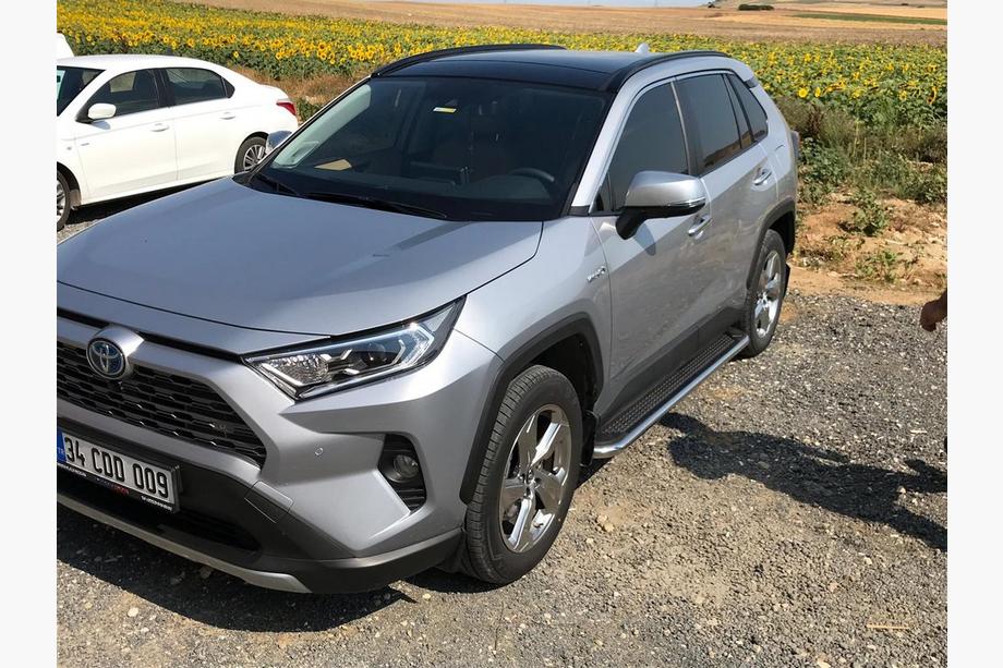 Toyota Rav 4 2019–2025 Seitenschweller Maydos V2 (2 Stk., Aluminium mit Edelstahl) Foto 3