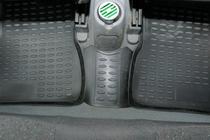 Hyundai Accent 2000-2006 Gummimatten für den Innenraum (4 Stk, Novline) Foto 4