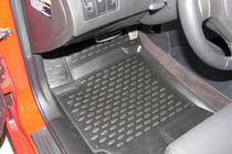 Hyundai Accent 2000-2006 Gummimatten Innenraum (4 Stk, Novline) Coupe Foto 2