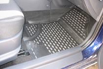Hyundai I-30 2007-2011 Gummimatten für den Innenraum (4 Stk, Novline) Foto 4