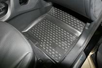 Hyundai Santa Fe 3 2012-2018 Gummimatten für den Innenraum (4 Stk, Novline) Foto 2