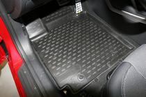 Hyundai Veloster 2011-2017 Gummimatten für den Innenraum (4 Stk, Novline) Foto 2