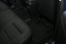 Mercedes B-class W245 2005-2011 Gummimatten für den Innenraum (4 Stk, Novline) Foto 3