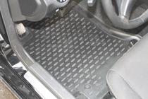 Mercedes C-class W204 2007-2015 Gummimatten für den Innenraum (4 Stk, Novline) Foto 5