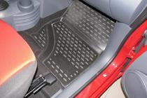 Mitsubishi Colt 2004-2012 (2009↗) Gummimatten Innenraum (4 Stk, Novline) 5D Foto 3