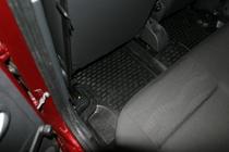 Renault Sandero 2007-2013 Gummimatten für den Innenraum (4 Stk, Novline) Foto 2