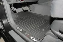 SsangYong Kyron 2005-2014 Gummimatten für den Innenraum (4 Stk, Novline) Foto 2
