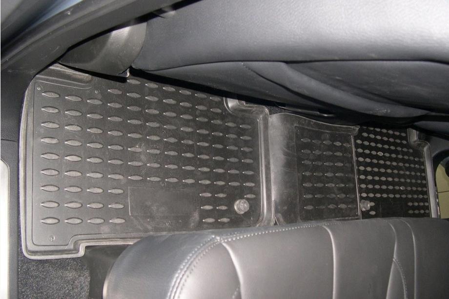 SsangYong Rexton I 2001-2017 Gummimatten Innenraum (4 Stk, Novline) Variante 2 Foto 3