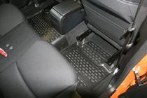 Subaru XV 2011-2017 Gummimatten für den Innenraum (4 Stk, Novline) Foto 3