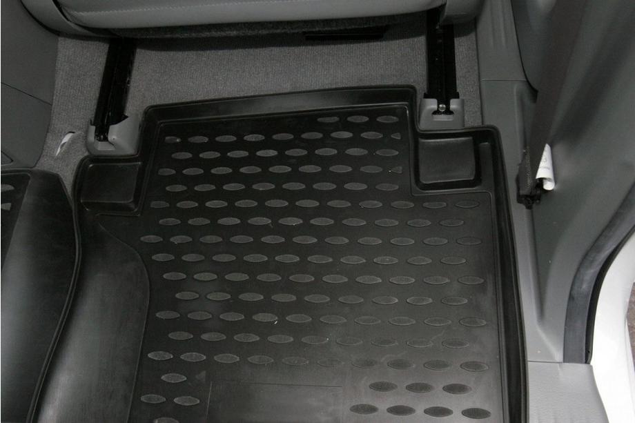 Toyota Hilux 2006-2015 (2008↗) Gummimatten für den Innenraum (4 Stk, Novline) Foto 3