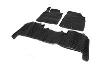 Toyota Land Cruiser 200 2007-2021 Gummimatten für den Innenraum (Novline, 2012-2015) Foto 7