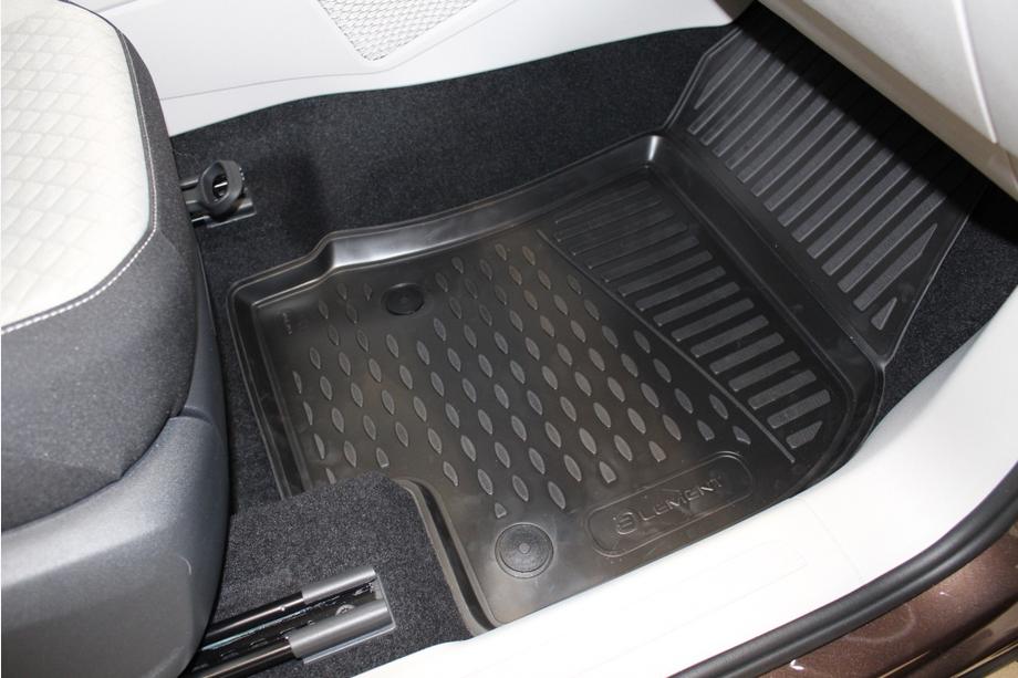 Volkswagen Tiguan 2016-2023 Gummimatten Innenraum (4 Stk, Novline) 5D (kurzer Radstand) Foto 3