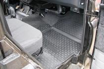 UAZ 3151 1985–2003 (Hunter) Gummimatten Innenraum (3 Stk, Novline) Foto 4