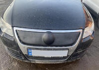 Volkswagen Passat B6 2006-2012 Winterabdeckung für Kühlergrill (oben) Matt Foto 2
