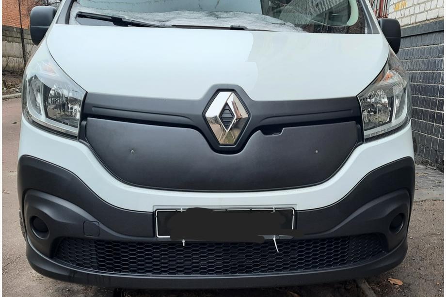 Renault Trafic 2015- Winterabdeckung für Kühlergrill (2015-2020) Glänzend Image