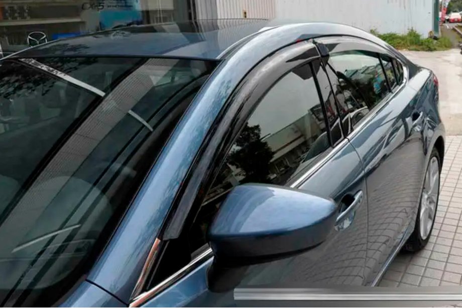 Mazda 6 2008-2012 Windabweiser (4 Stk, HIC) Image