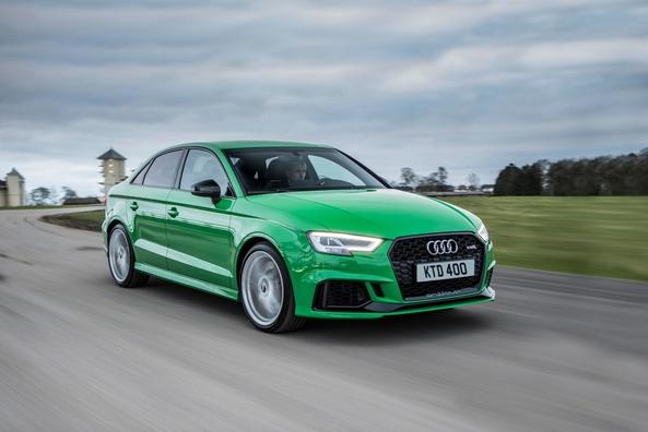 Übersicht der kompakten Sport-Limousine Audi RS3