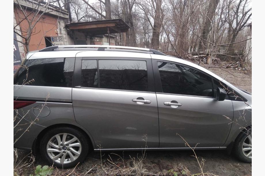 Mazda 5 2010-2018 Alu-Dachreling (Chrom) Foto 4