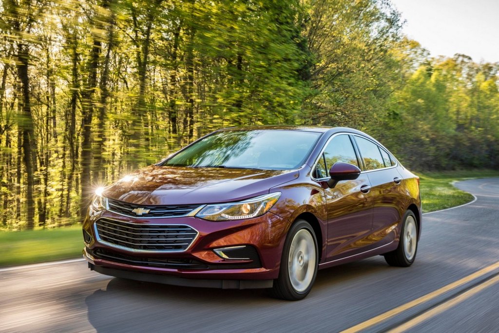 Der kompakte Chevrolet Cruze Limousine der zweiten Generation