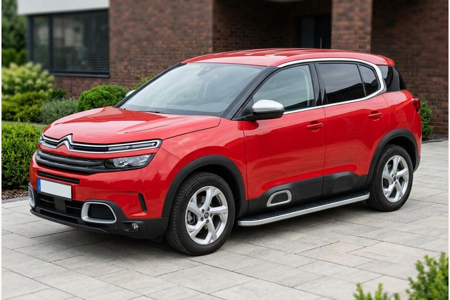 Citroen C5 Aircross 2017-2025 Seitenschweller Tayga Grey (2 Stk, Aluminium) Image
