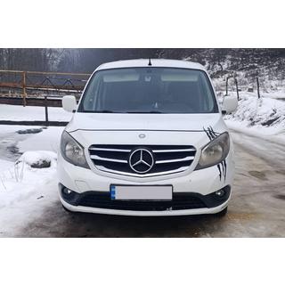 Chrom Kühlergrill Blenden (5 Stk, Edelstahl) Mercedes Citan 2013-2021 Foto 2