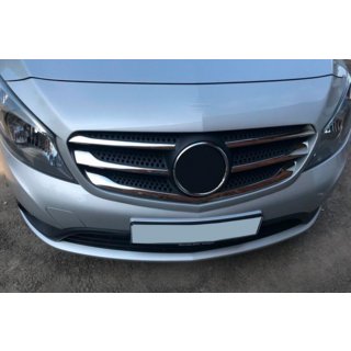 Chrom Kühlergrill Blenden (5 Stk, Edelstahl) Mercedes Citan 2013-2021 Foto 1