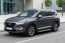 Hyundai Santa Fe 4 2018-2023 Seitenschweller Line (2 Stk., Aluminium) Foto 1