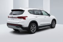 Hyundai Santa Fe 4 2018-2023 Trittbretter Rainbow (2 Stk., Aluminium) Foto 1