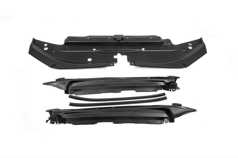 Toyota Land Cruiser Prado 150 2009-2023 Kunststoffteile unter Motorhaube (Satz, 2017+) Image