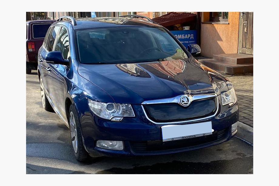 Skoda Superb 2009-2015 Winterabdeckung für Kühlergrill (unten, 2008-2013) Foto 7