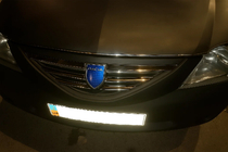 Renault Logan I 2005-2008 Edelstahl Kühlergrill Blenden Carmos - Türkischer Edelstahl Foto 3