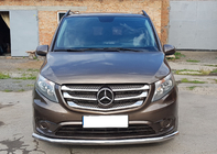 Mercedes Vito/V-class W447 2014- Frontschutzbügel ST008 (Edelstahl) Foto 1