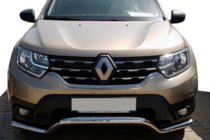 Dacia Duster 2018-2024 Frontschutz WT008 (Edelstahl) Foto 1