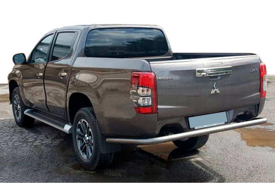 Mitsubishi L200 2015-2024 Heckschutz AK005 (Edelstahl) Image