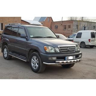 Frontschutzbügel ST015 (Edelstahl) Lexus LX470 1998-2007 Foto 3