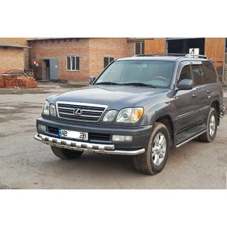 Frontschutzbügel ST015 (Edelstahl) Lexus LX470 1998-2007 Foto 2