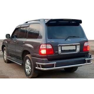 Heckschutz AK009-15 (Edelstahl) Lexus LX470 1998-2007 Foto 1