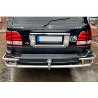 Heckschutz AK009-15 (Edelstahl) Lexus LX470 1998-2007 Foto 2