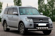 Mitsubishi Pajero Wagon IV 2006-2021 Frontschutzbügel ST015-13 (Edelstahl) Foto 2