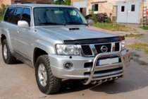 Nissan Patrol Y61 1997-2011 Frontbügel QT007 (Edelstahl) Foto 3